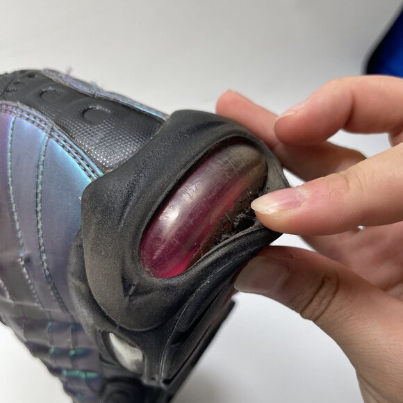 Nike Air Max 95 Black Premium Throwback 2019 538416-021 Shoes Men Size 9.5 READ - Picture 13 of 16